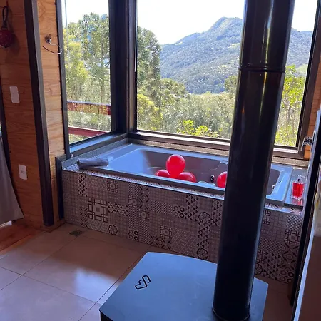 Chales Solar Da Montanha Urubici - Com Hidromassagem Exterior photo